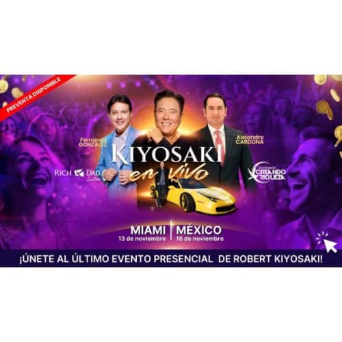 Robert Kiyosaki en Vivo México 2024