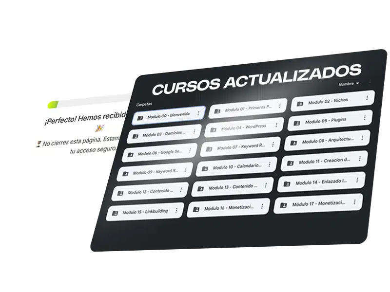 Cursos actualizados